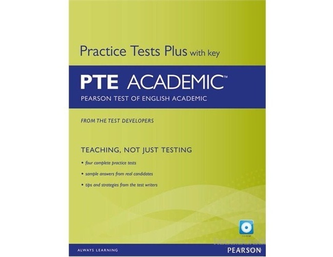 Sách luyện thi PTE: PTE Academic Practice Tests Plus with CD Rom