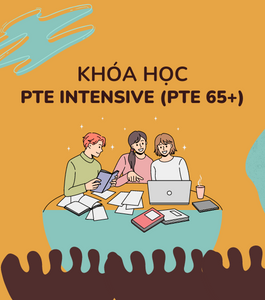 Khóa học PTE Intensive Online (PTE 65+)