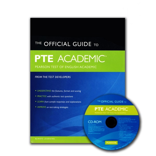 Bộ sách The Official Guide to PTE Academic được soạn bởi chính giám khảo kỳ thi PTE